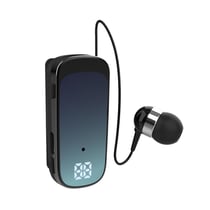 Ecouteurs Bluetooth Câble Rétractable Autonomie 20h Couleur Jaune Bleu YONIS