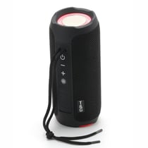 Enceinte Bluetooth Portable Étanche LED Autonomie Longue FM TF USB Noir YONIS