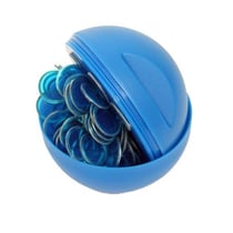 Boule de loto magnetique numerotee + 100 pions - kit 2 en 1 - lotoquine