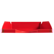 Corbeille à courrier Ecotray Office - Rouge - x 10 - Exacompta