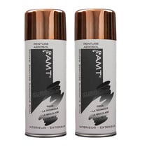 Lot de 2 bombes de peinture - bronze - AMT