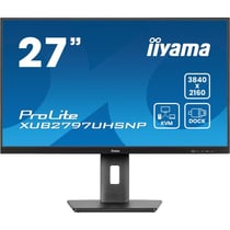 iiyama ProLite XUB2797UHSNP B1 écran plat de PC 68,6 cm (27) 3840 x 2160 pixels 4K Ultra HD LED Noir