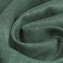 Tissu Ramie Lin uni Vert foncé