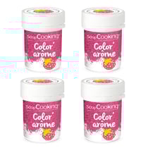 Colorant alimentaire rose arôme framboise 40 g