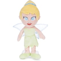 Peluche disney princesse : fée clochette 38 cm - doudou licence collection peter pan