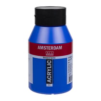 Peinture acrylique 1000 ml - Amsterdam Standard Series - Bleu de Cobalt (Outremer) 512 - Semi-opaque