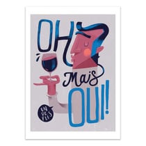 Affiche 50x70 cm - Oh mais oui - Mark Harrison