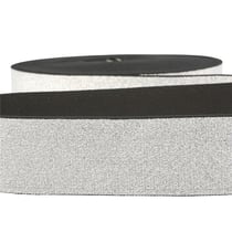 Film 20m Elastique métal 40mm Argent