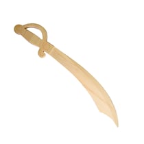 Sabre pour enfant 56x10x1,5 cm bois - Artemio