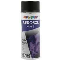 Spray de peinture - Noir encre - RAL 9005 - Mat - Tous supports - Aérosol Art