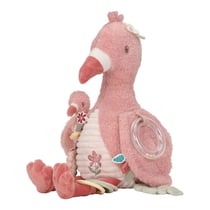 Peluche d'activités Flamant rose - Little Dutch