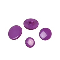Bouton à queue nylon recylé violet lilas