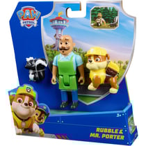 Pat patrouille mr porter avec mouffette et chien ruben - 3 figurines - chien - paw patrol - spin master - 20152005