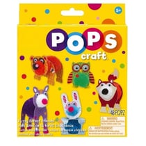 Creer mes amis animaux de la foret tous doux - pops craft - alex toys - kit creatif