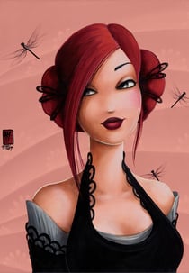 Puzzle 1000 pièces - Misstigri - Dragon-Fly - Grafika