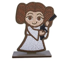 CRYSTAL ART Kit figurine à diamanter Princesse Leia