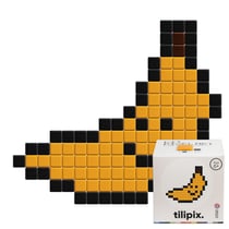 Kit mosaïque DIY pixel art - Banane kawaii - Mini