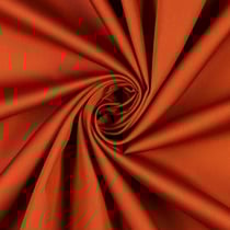 Tissu Satin de Coton uni Brique