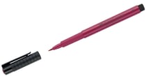 Lot de 5 feutres pinceaux permanents - Faber-Castell - Pitt Artist Pen - Carmin Rose 127