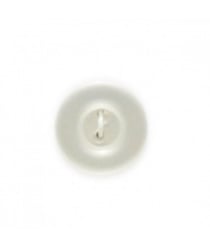 Carte de 6 boutons soucoupe transparent 15mm - Distrifil Ecru