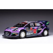 Miniature montée - IXO - Ford Puma Rally1 2022 Loubet - Échelle 1/18 - 4ème Rallye d'Acropole - Livré monté