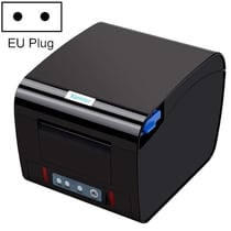 Mini Imprimante Thermique 80mm Alarme Sonore Lumineuse Haute Vitesse Polyvalente Noir YONIS
