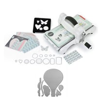 Machine de découpe Big Shot Sizzix + Matrice Montgolfière