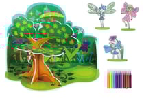 Kit Construction Décor fée 3D et plastique magique