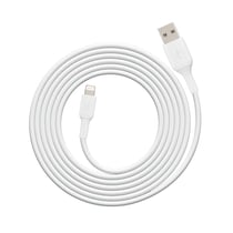 Belkin Câble USB-A vers Lightning pour iPhone / iPad 2m Certifié MFi Charge Rapide Blanc