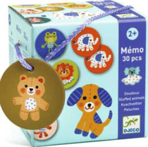Jeu du memo loto domino - Doudous