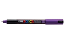 Lot de 12 marqueurs peinture pointe extra-fine 0,7 mm - POSCA PC1MR - Violet