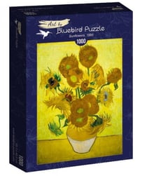 Puzzle Vincent Van Gogh Tournesols Sunflowers 1889 - Bluebird Puzzle