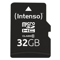 Carte micro SD INTENSO 32 Go classe 10 + adaptateur