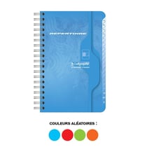 Carnet - Répertoire - 11x17cm - Petits carreaux - 96 pages - Spirales - Clairefontaine