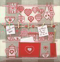 Kit Point comptés La Cuisine que j'aime 40 x 40 cm