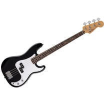 Basse éléctrique Fender - Standard Precision Bass® - Laurel Fingerboard - White Pickguard - Black