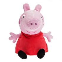 Peluche Bouillotte Peppa pig rouge