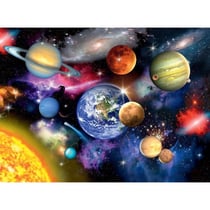Puzzle xxl la terre et les planetes 300 pieces - collection systeme solaire - ravensburger - 132263