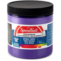 Encre violette nacrée pour tissu imprimé en sérigraphie - Speedball