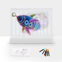 Tablette Graphique LED Enfant Peinture 3D Fluorescente Éducative Cadeau Magique YONIS