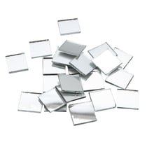 SACHET DE 20 MIROIRS CARRES  15*15