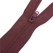Fermeture non séparable mailles spirales spéciale pantalon - marron médoc