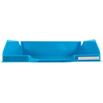 Corbeille à courrier Combo Midi Iderama - Turquoise brillant - x 6 - Exacompta