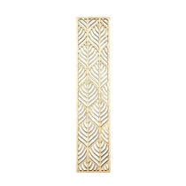 Lettre I en bois Alphabet géant ajouré 24 cm