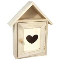 Armoire à clés en bois FSC Mix Credit, 21x5x26cm, A Coeur joie