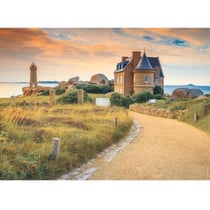 Puzzle vers le phare de ploumanac'h 500 pieces - collection paysage de bretagne - nathan - 872466