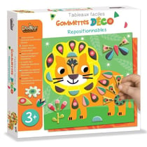 Gommettes repositionnables - Dans ma savane