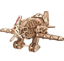 Avion Frelon Fou- Puzzle 3D mécanique Ugears-Models