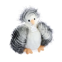 Peluche Poule Poulette blanche 20 cm - Histoire d'Ours