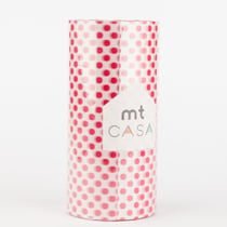 Masking tape MT CASA - Point rouge (dot red) - Largeur 100mm - 10 m x 100mm